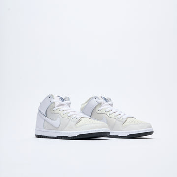 Anti-Hero Skateboards x Nike SB - Dunk High QS (White/White-Black)