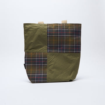 Barbour - Transport Patchwork Tote Bag (Dusky Green)
