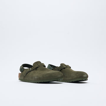 Birkenstock - Tokio II Leve Suede Regular Fit (Thyme)