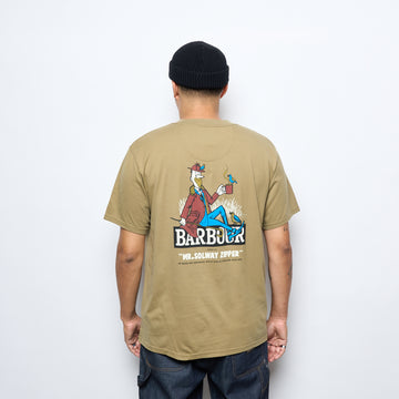 Barbour - Campbell OS Graphic T-Shirt (British Khaki)