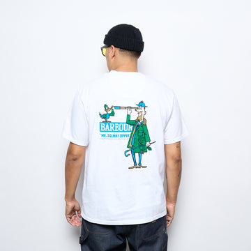 Barbour - Mr Solway OS Graphic T-Shirt (White)