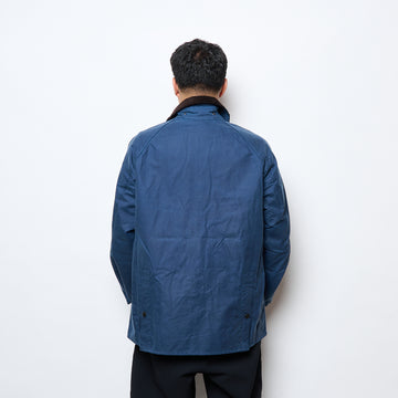 Barbour - OS Bedale Wax Jacket (Washed Cobalt)