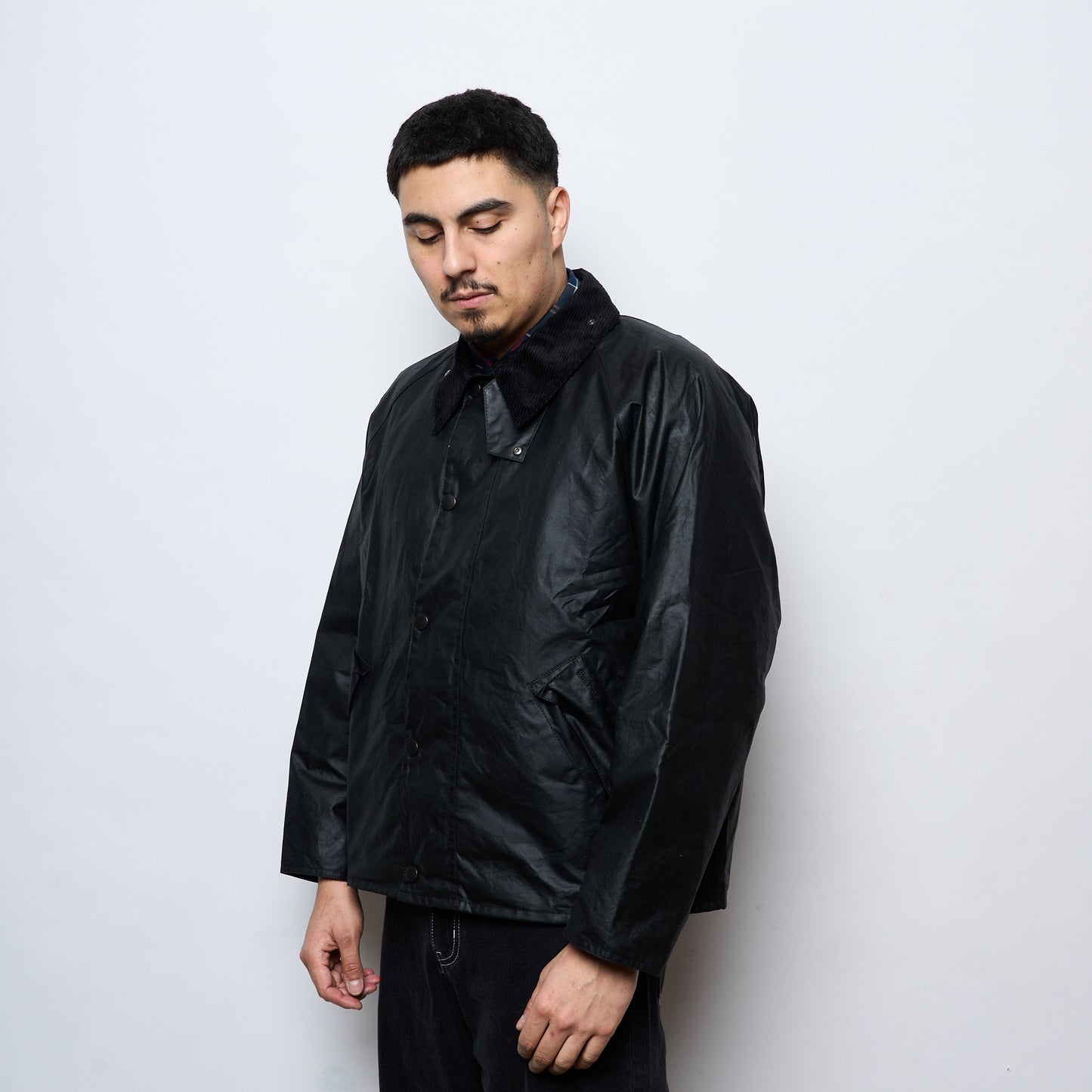 Barbour - OS Transport Wax Jacket (Black)