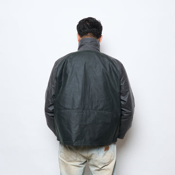 Barbour - Patchwork Transport Wax Jacket (Sage Multi)