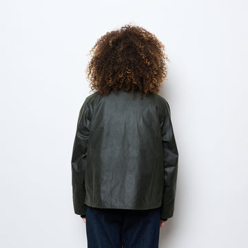 Barbour - Woman Arelene Waxed Jacket (Fern/Ancient Tartan)
