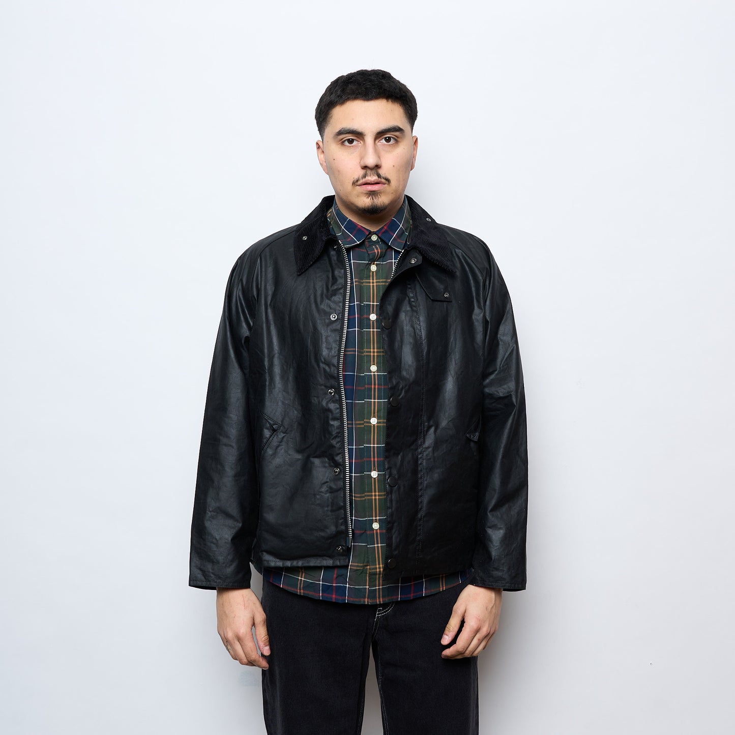 Barbour - OS Transport Wax Jacket (Black)