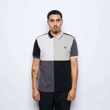 Beams x Fred Perry - Blank Canvas Polo (Black)