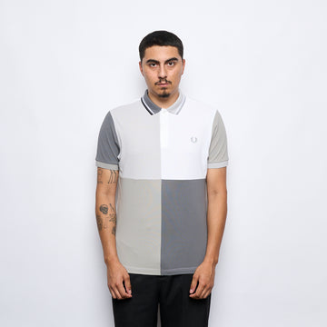 Beams x Fred Perry - Blank Canvas Polo (White)