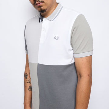 Beams x Fred Perry - Blank Canvas Polo (White)