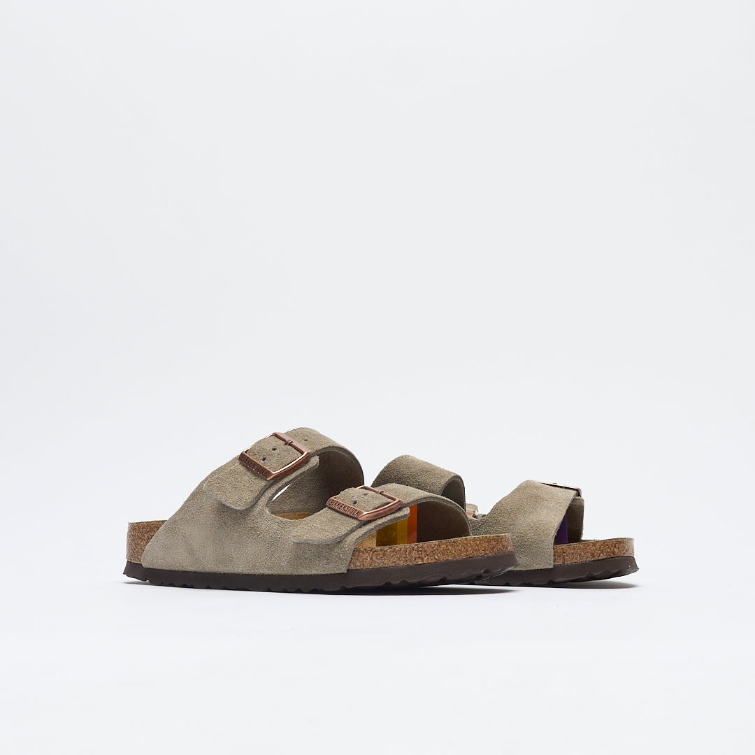 Birkenstock - Arizona SFB Suede (Taupe)