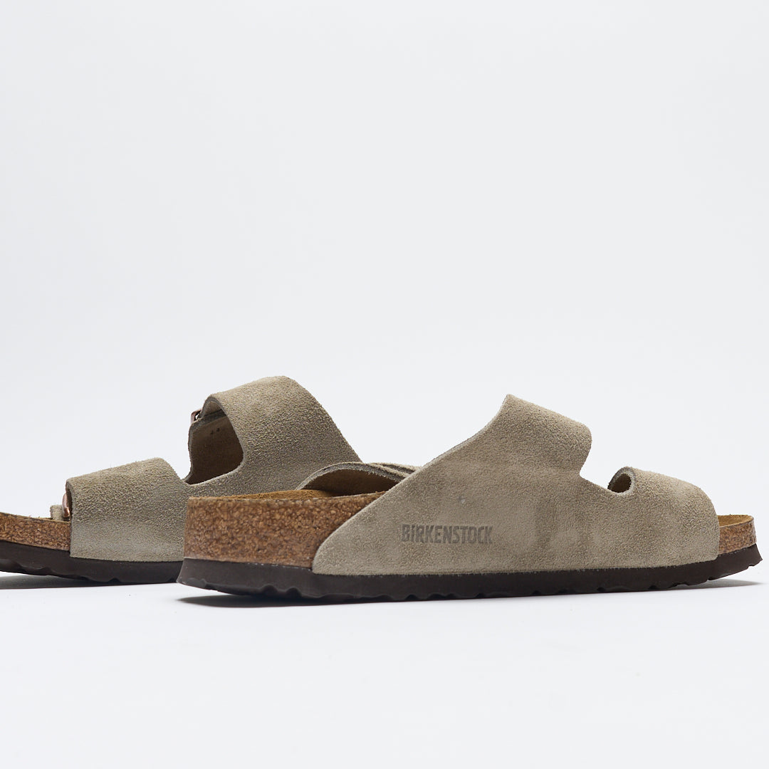 Birkenstock - Arizona SFB Suede (Taupe)