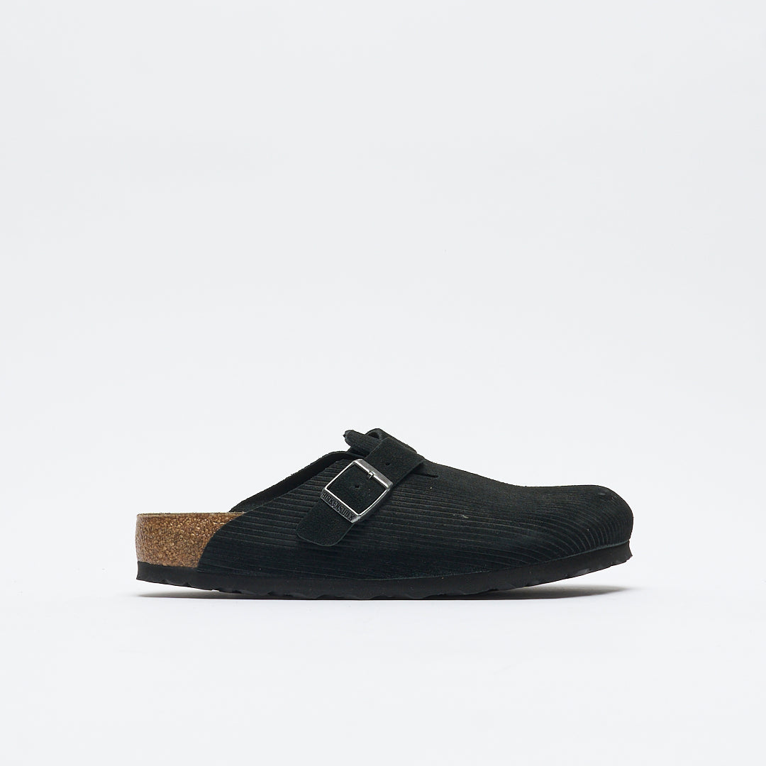 Birkenstock - Boston Corduroy  (Black)