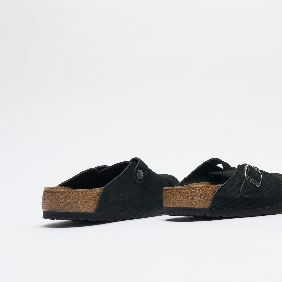 Birkenstock - Boston Corduroy  (Black)