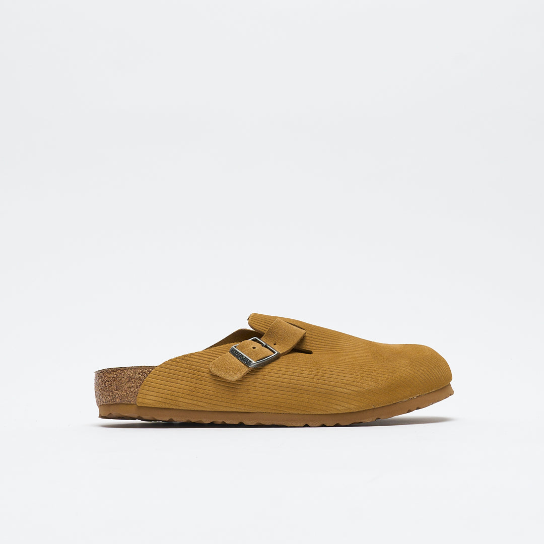 Birkenstock - Boston Corduroy  (Cork Brown)