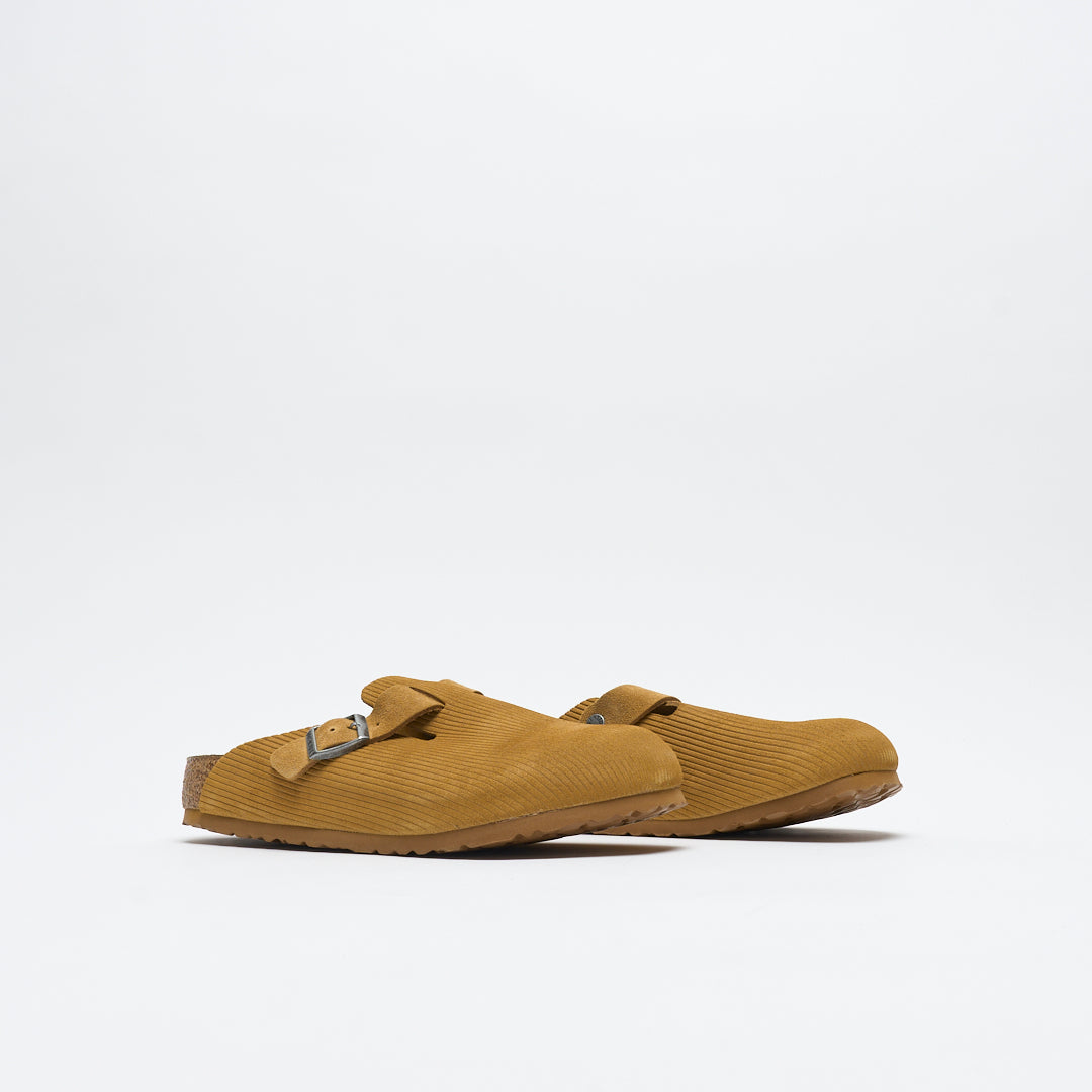 Birkenstock - Boston Corduroy  (Cork Brown)