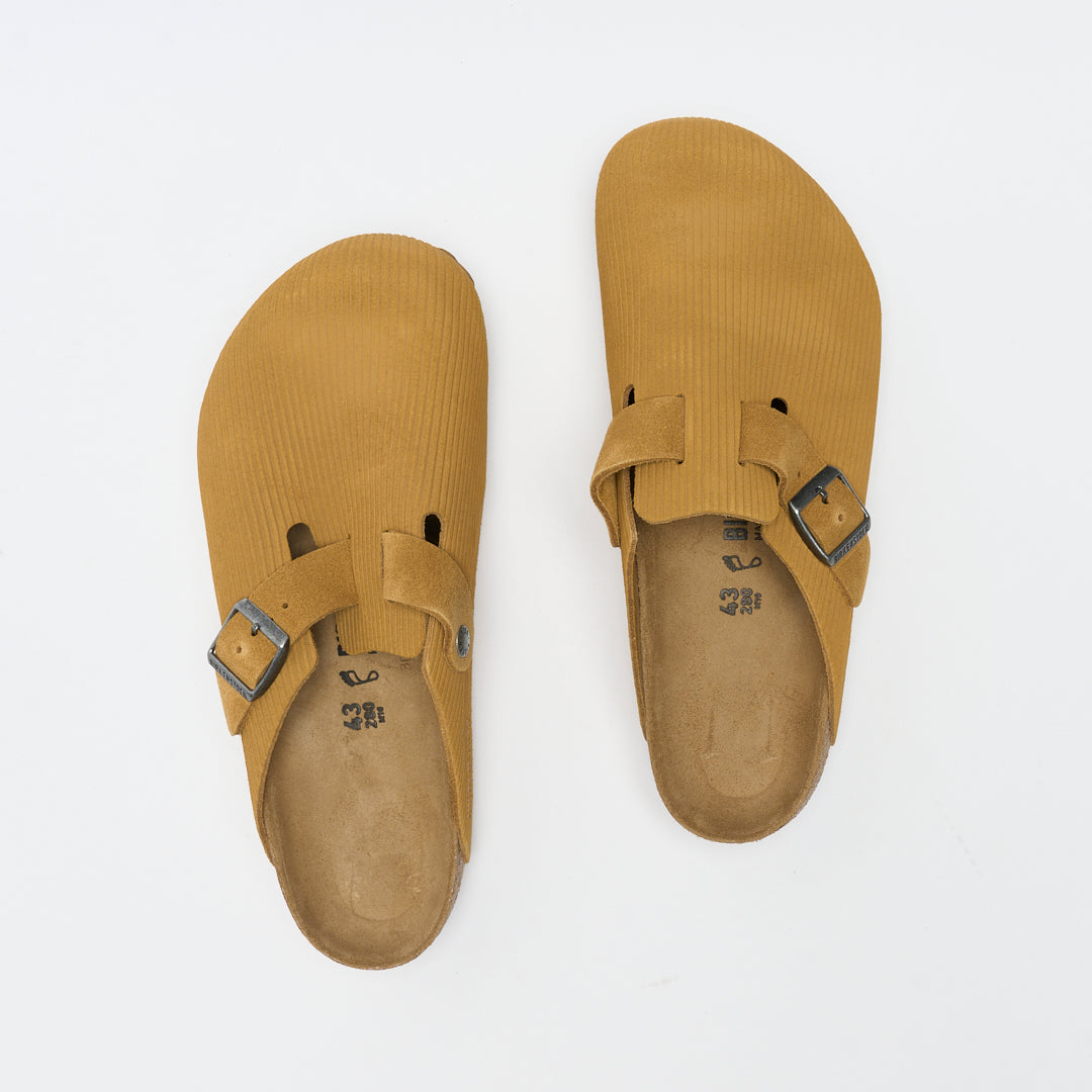 Birkenstock - Boston Corduroy (Cork Brown)