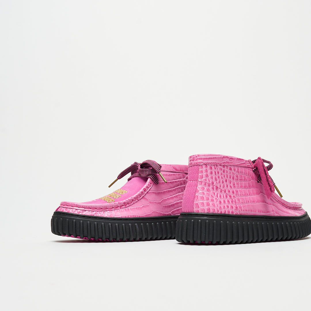 Bisous x Clarks Originals - Torhill Hi (Pink Interest)