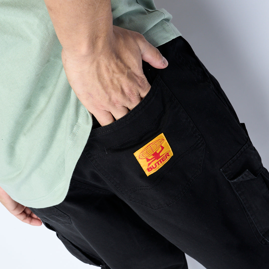 Butter Goods - Field Cargo Pants (Black)