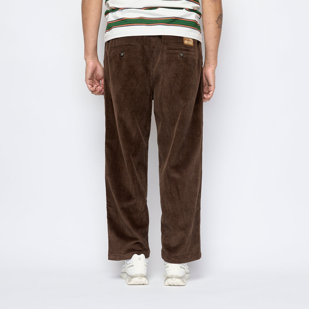 Butter Goods - Gore Corduroy Pants (Brown)