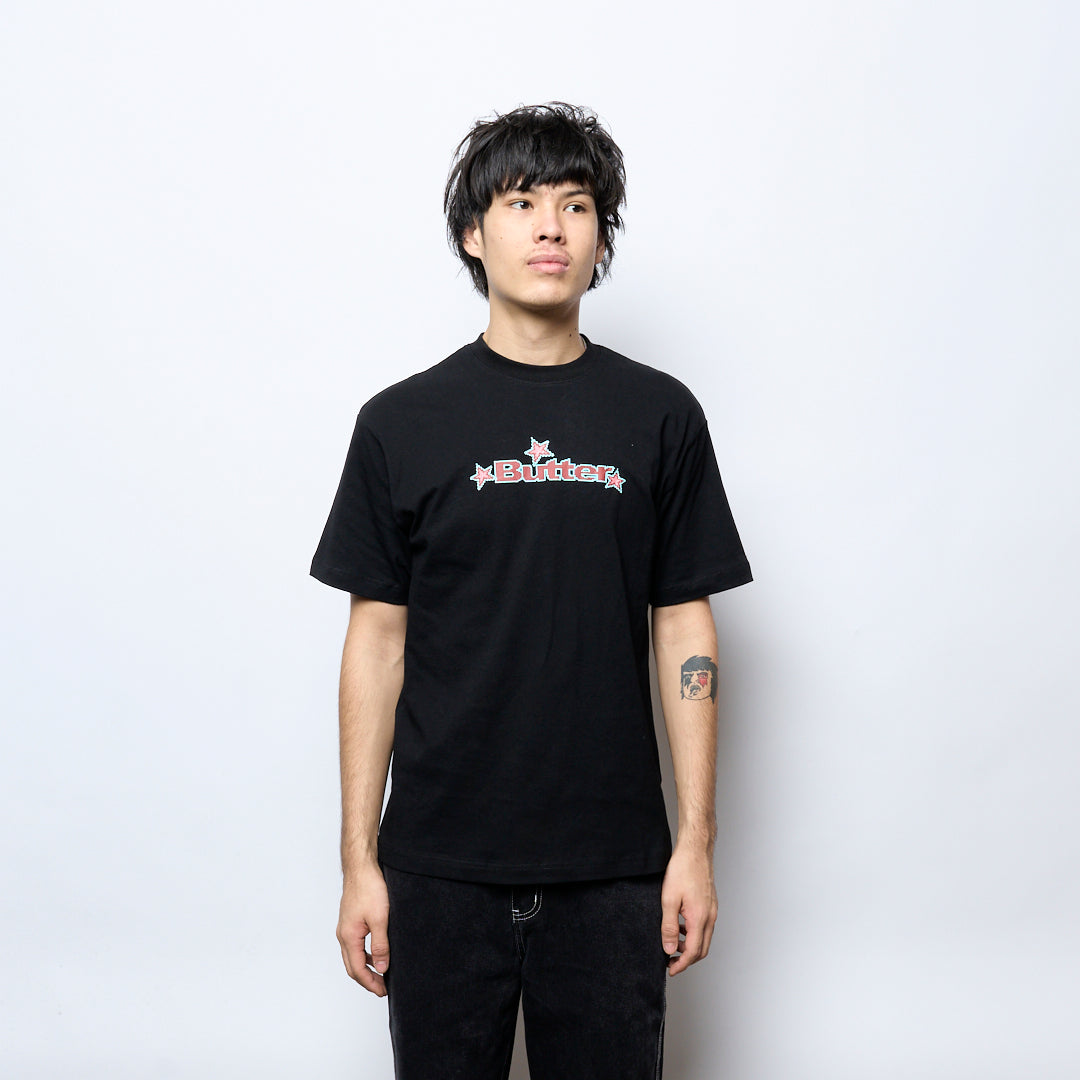 Butter Goods - Star Logo Tee (Black)