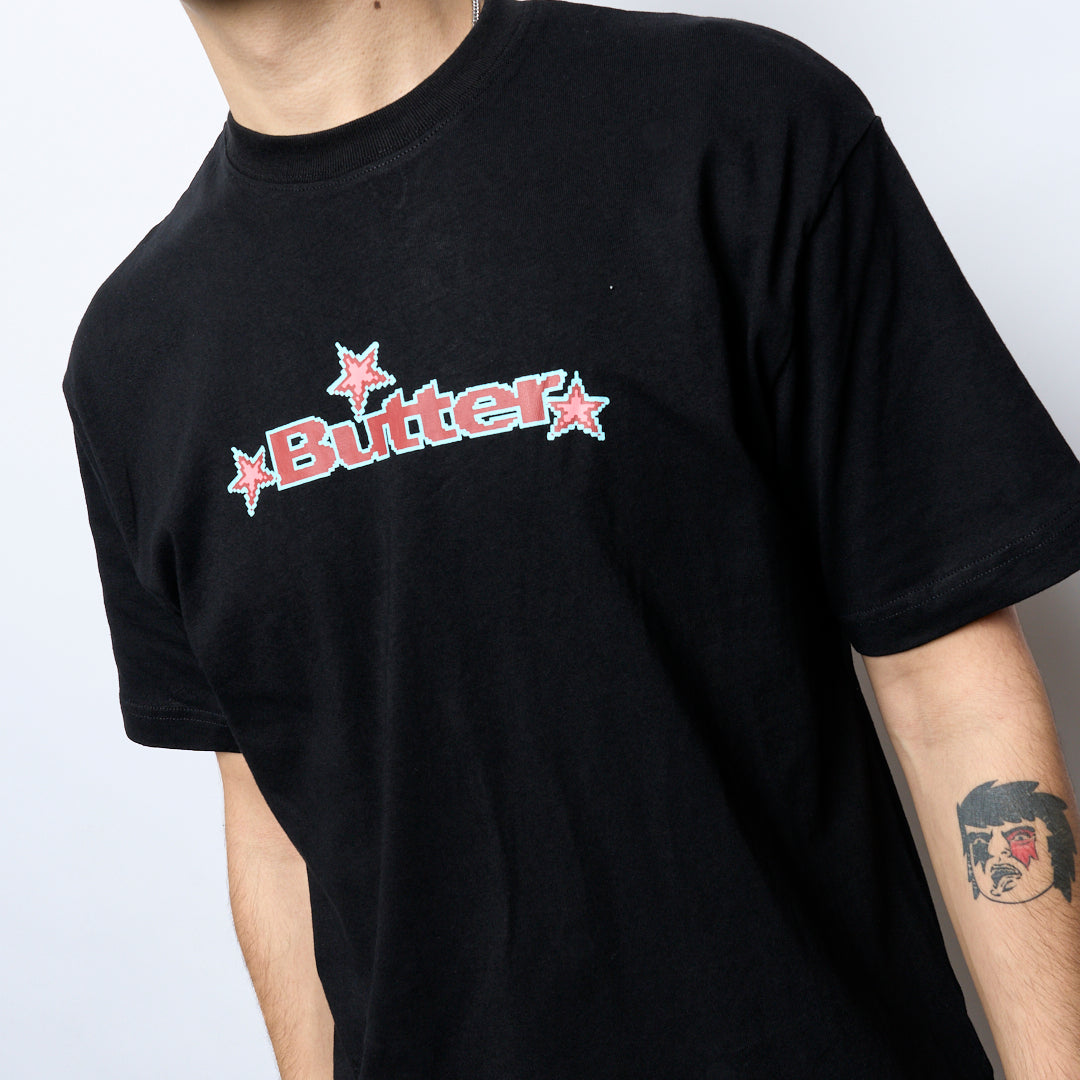 Butter Goods - Star Logo Tee (Black)