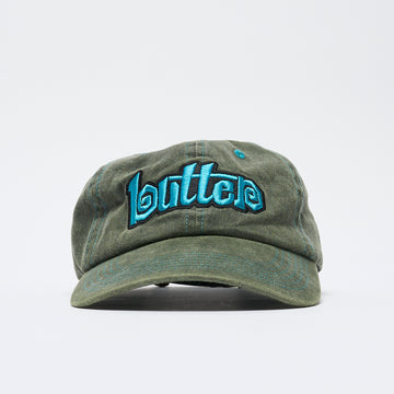 Butter Goods - Swirl 6 Panel Cap (Washed Foliage)