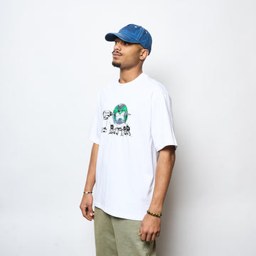 Butter Goods - Drill Tee (White)
