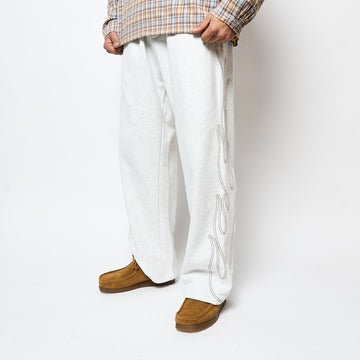 Butter Goods - Flame Fleece Pants (Ash)
