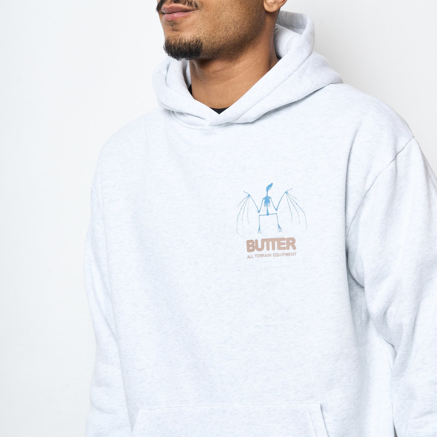 Butter Goods - Nocturnal Pullover Hood (Ash)