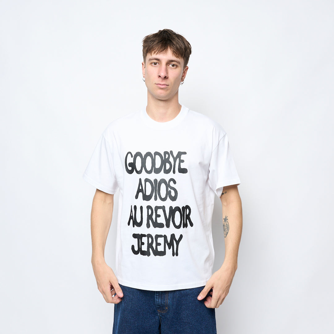 Bye Jeremy - Tricycle T-shirt (White)