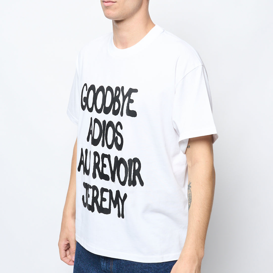 Bye Jeremy - Tricycle T-shirt (White)