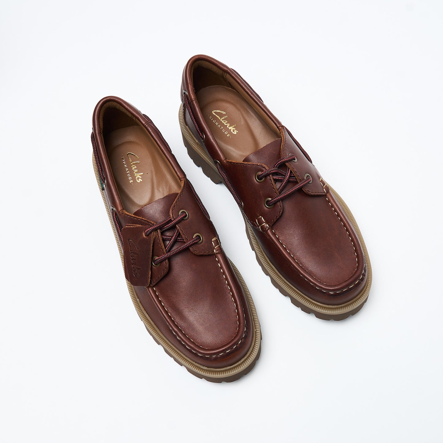 Clarks - Cleyhill Boat Women (Dark Brown Leather)