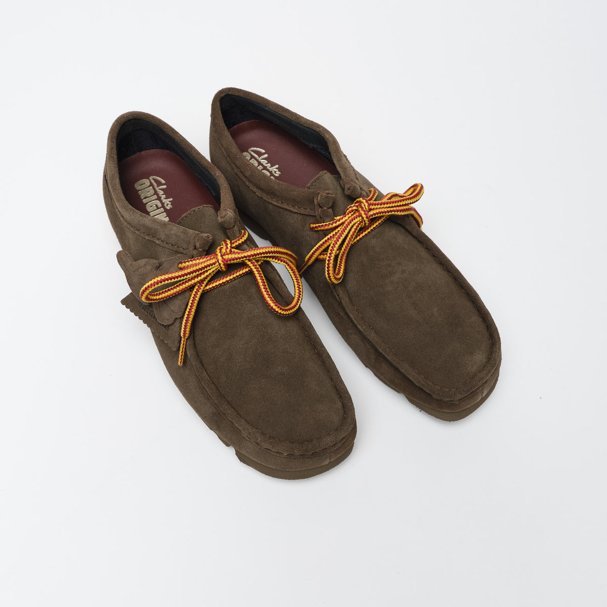Clarks Originals Wallabee GTX Suede Men Dark Olive