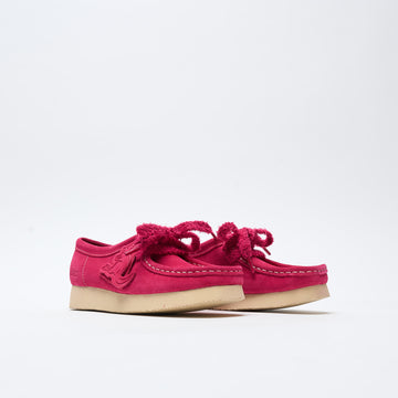 Clarks Originals - Women Wallabee Suede "Wallabee Day" (Bright Pink)