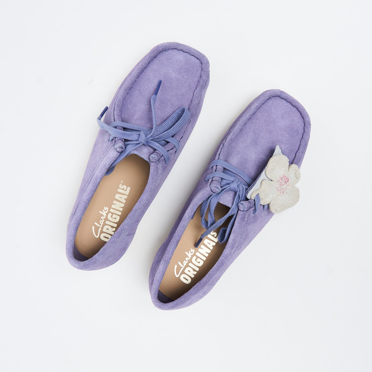 Clarks Originals - Women Wallabee Suede (Purple Interest)