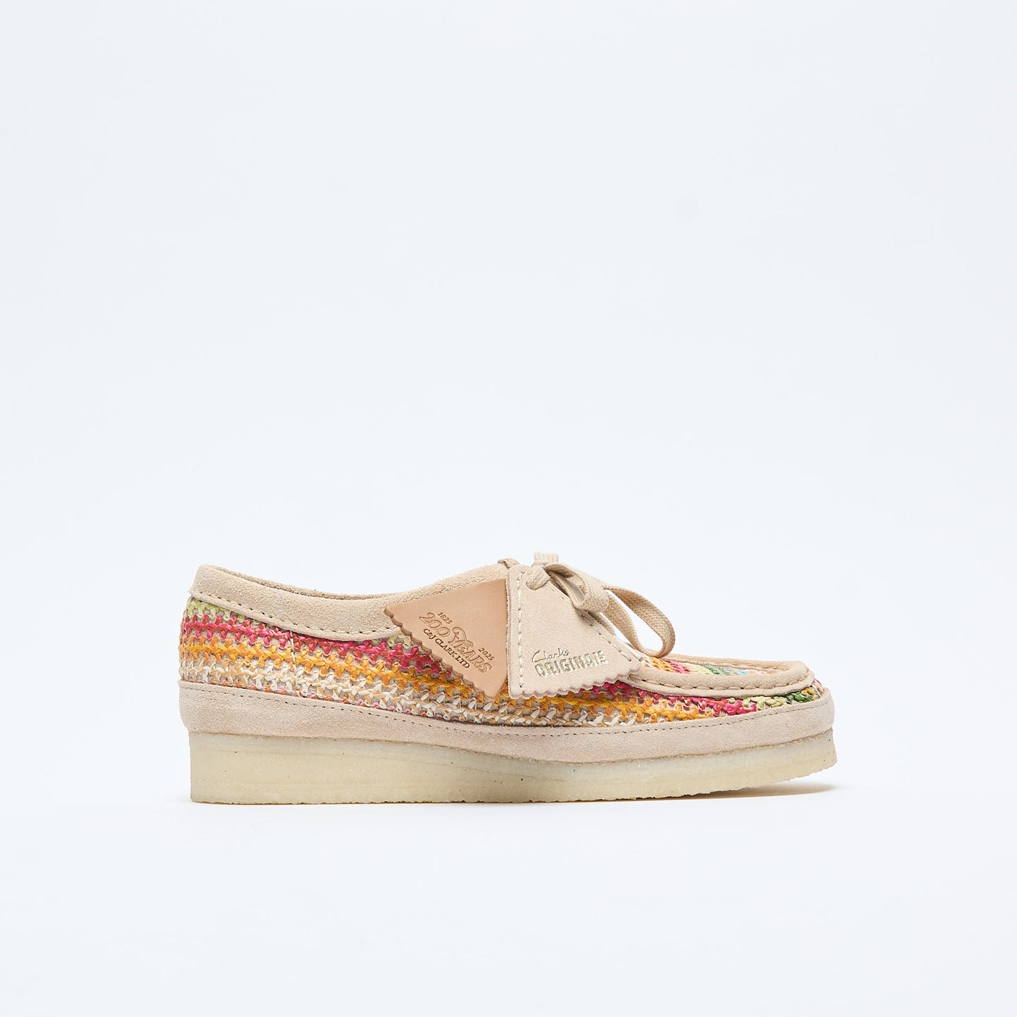 Clarks Originals - Women Wallabee "Somerset Pack" (Multi Raffia)