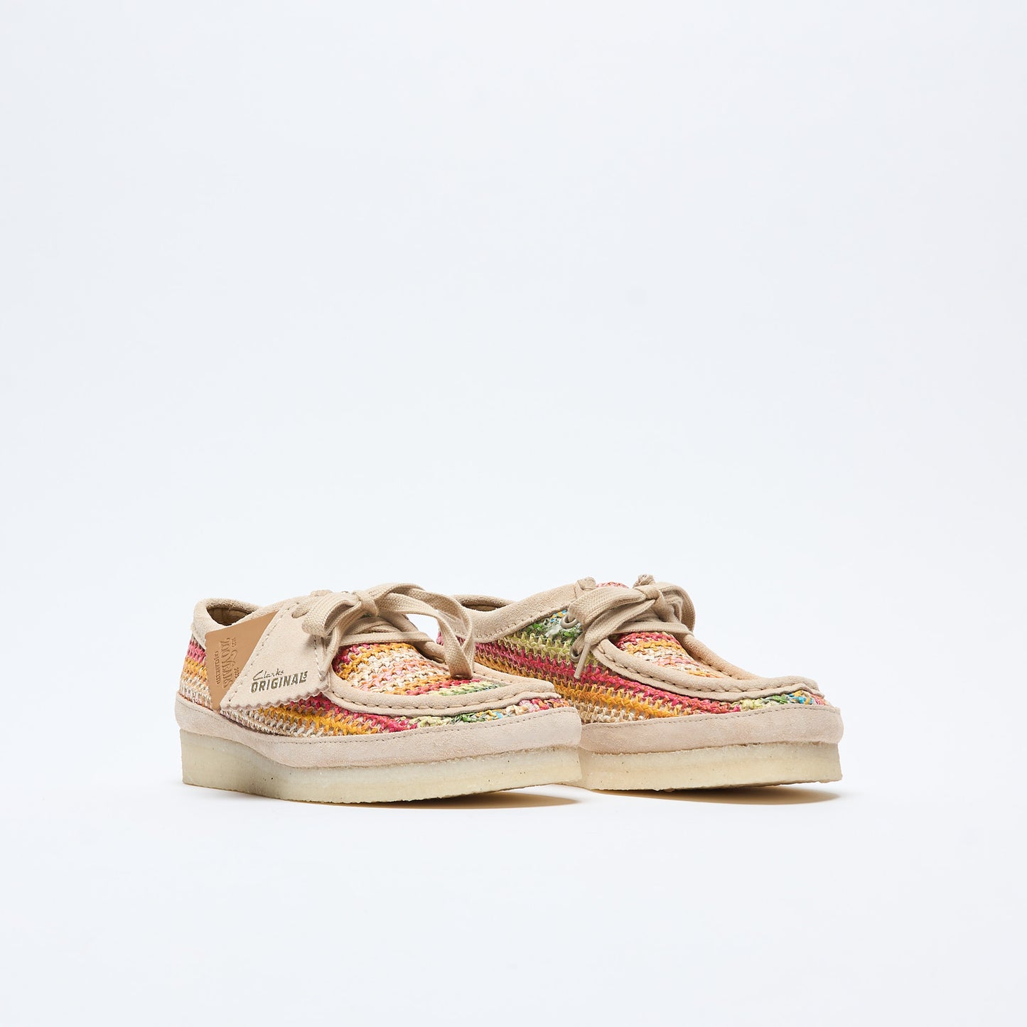 Clarks Originals - Women Wallabee "Somerset Pack" (Multi Raffia)