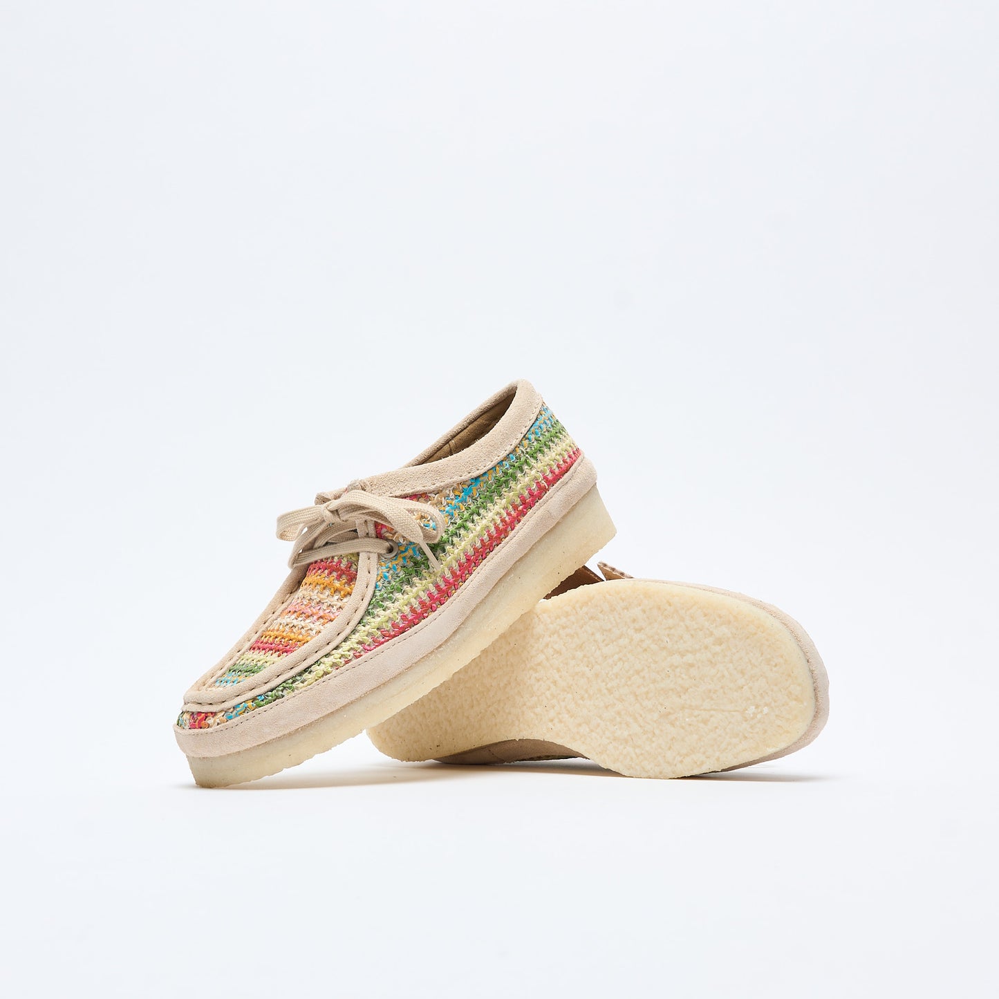 Clarks Originals - Women Wallabee "Somerset Pack" (Multi Raffia)