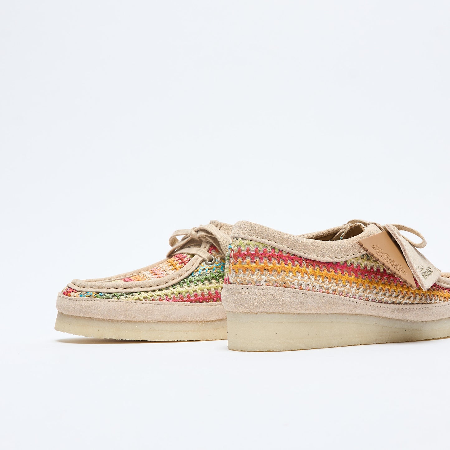 Clarks Originals - Women Wallabee "Somerset Pack" (Multi Raffia)