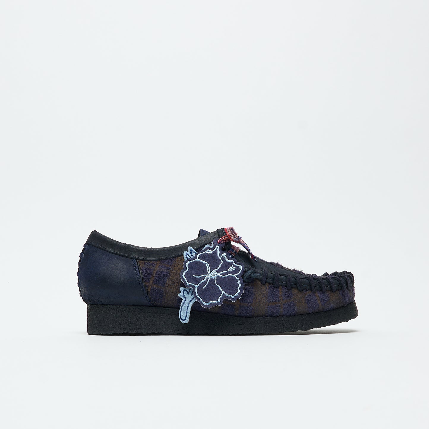 Nicholas Daley x Clarks Originals - Wallabee Combi (Navy)