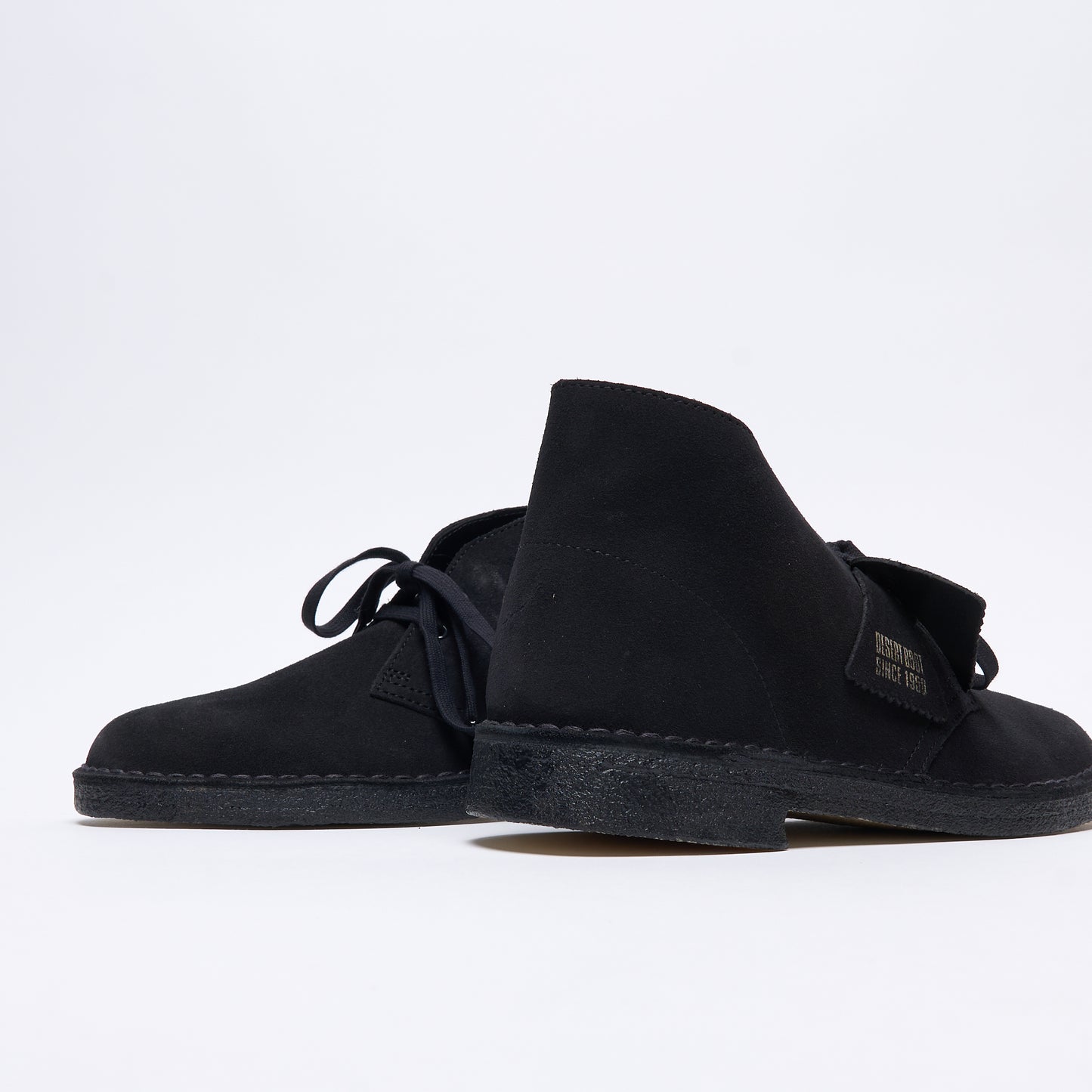 Clarks Originals - Desert Boot Suede (Black)