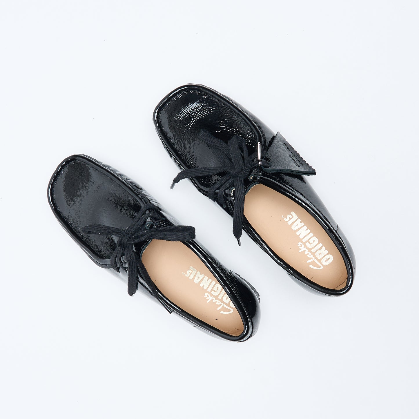 Clarks Originals - Women Wallabee Black Patent