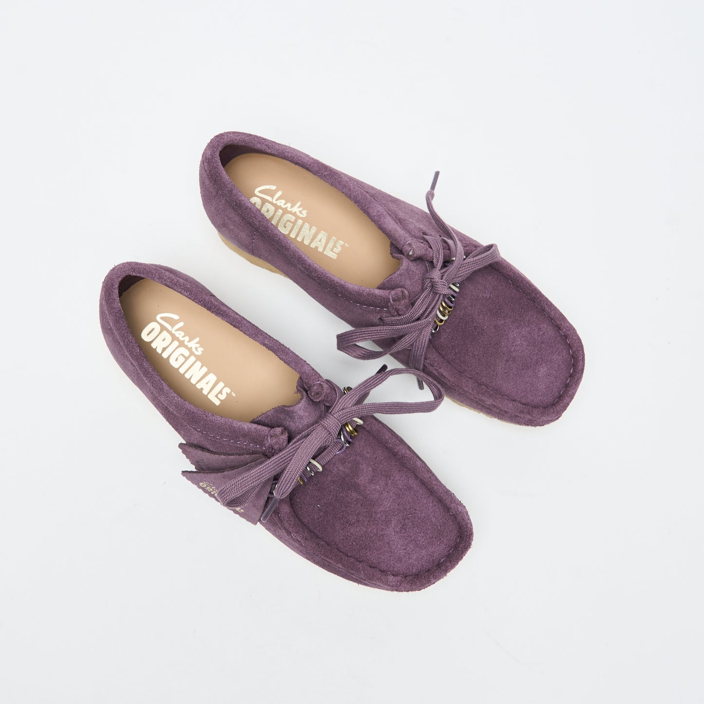 Clarks Originals - Wallabee Women Suede (Plum Suede)