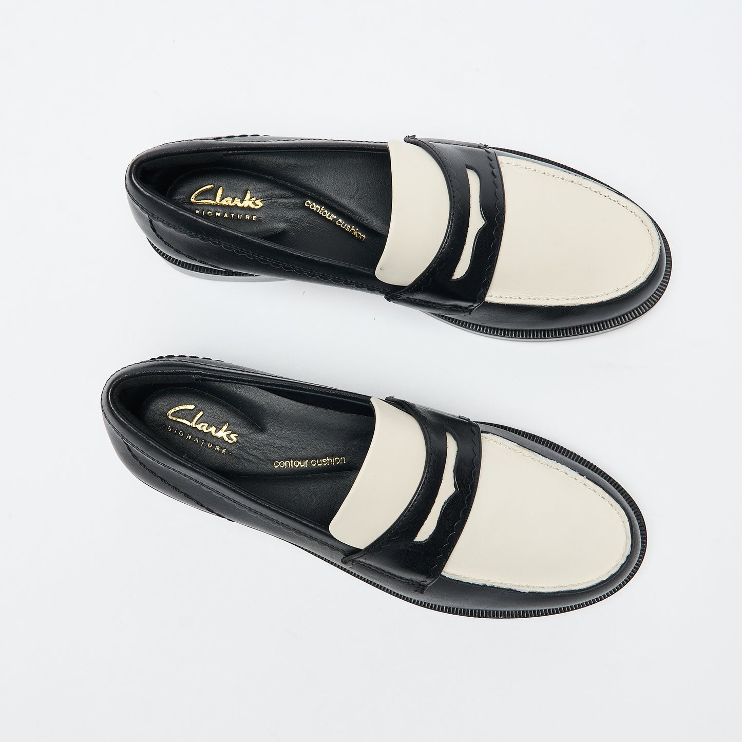 Clarks Signature - Straven Edge Leather Women (Black Combi)