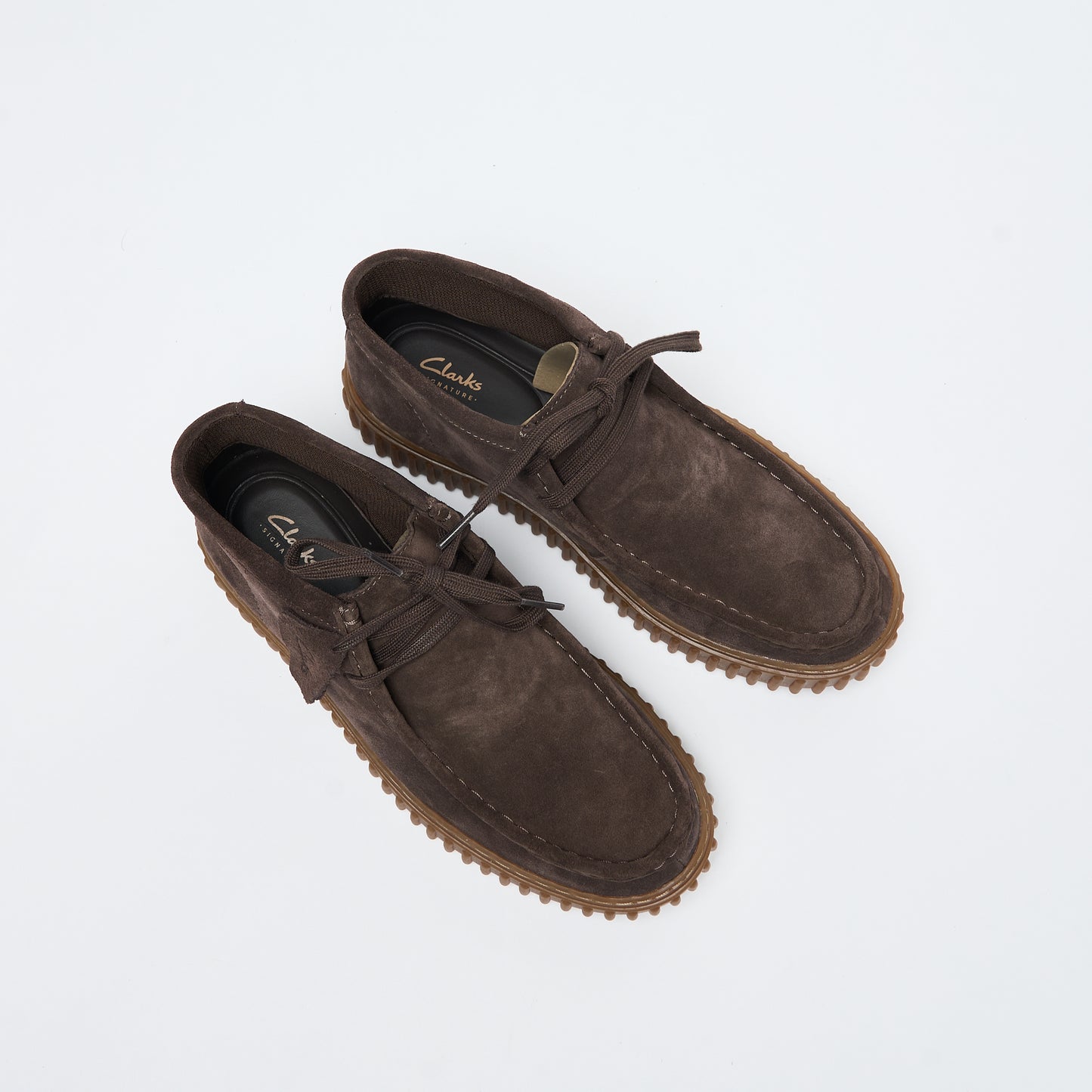 Clarks Signature - Torhill Hi Suede (Dark Brown)