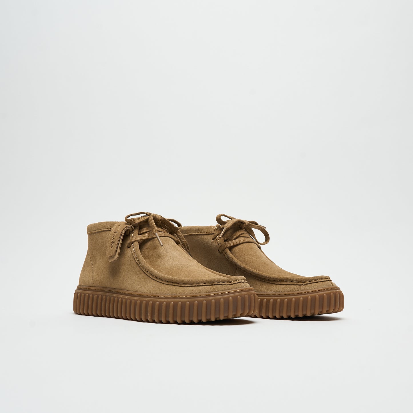 Clarks Signature - Torhill Hi Suede (Dark Sand Suede)