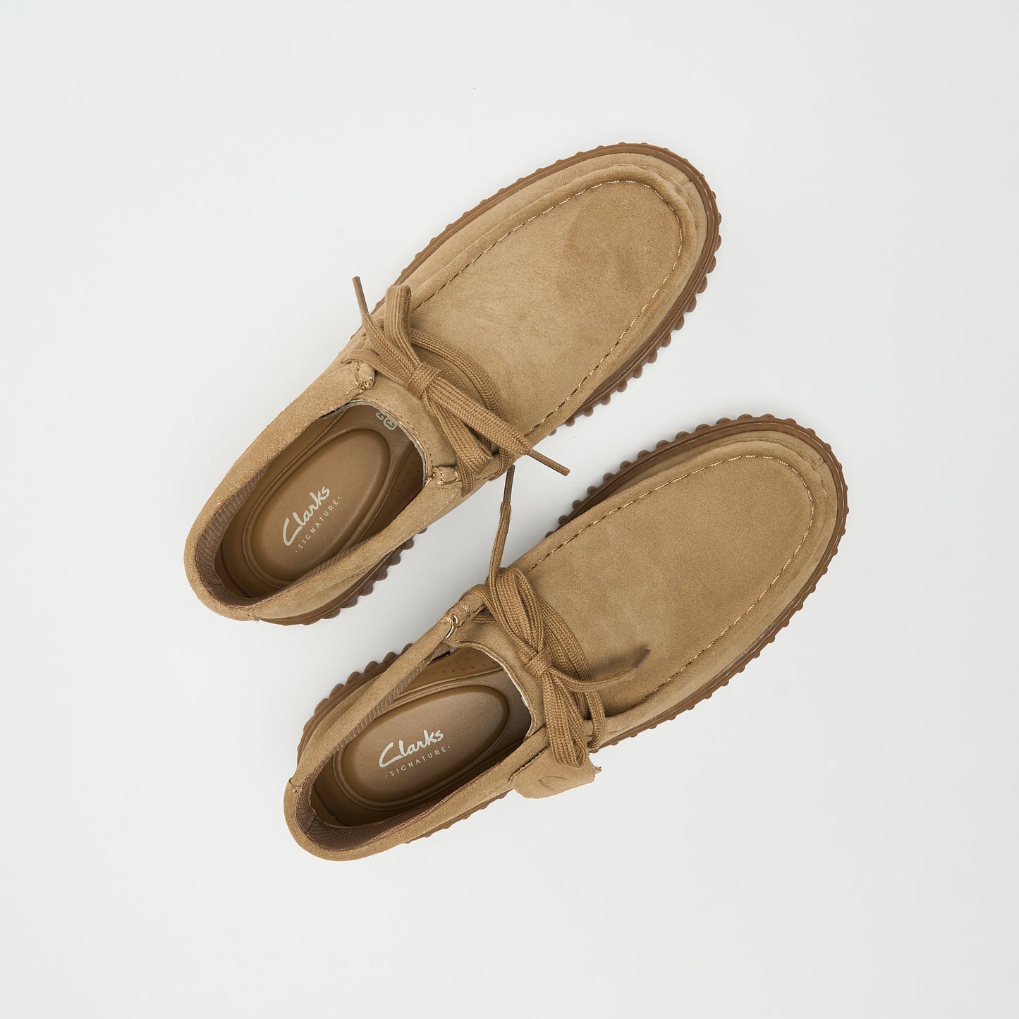 Clarks Signature - Torhill Hi Suede (Dark Sand Suede)