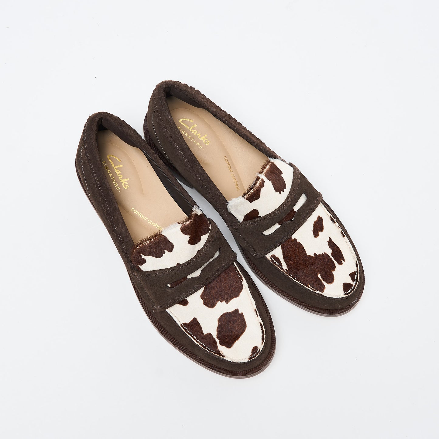 Clarks Originals - Women Straven Edge Cow Print