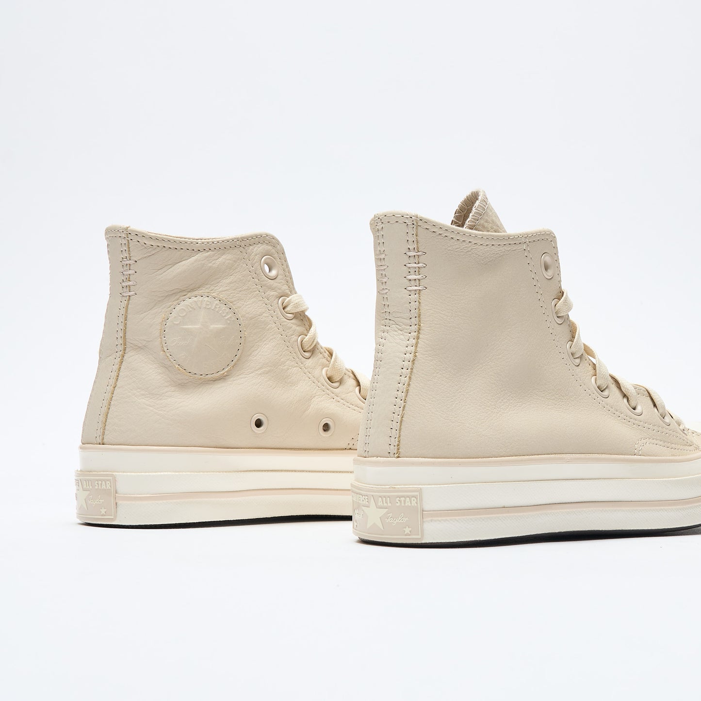 Converse - Chuck 70 Hi Leather (Light Dune/Egret)