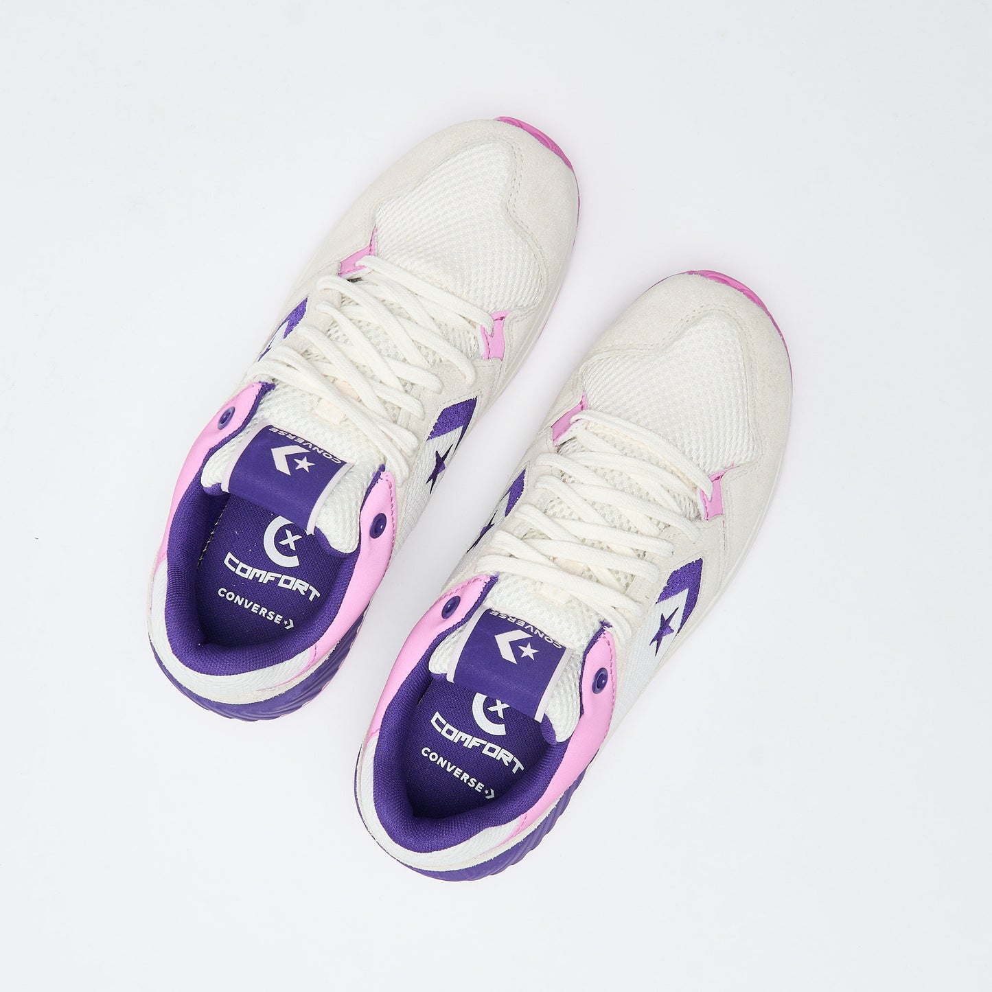 Converse - Wave Trainer OX (Vintage White/Court Purple)